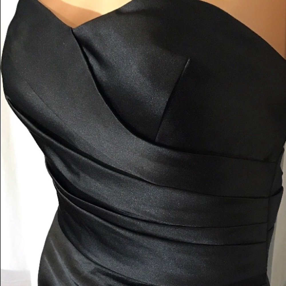 Bill Levkoff Strapless Ruched Cocktail Dress Sz 10